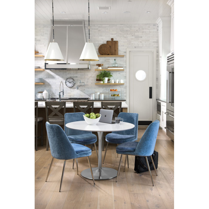 Orren Ellis Miele Pedestal Dining Table & Reviews Wayfair